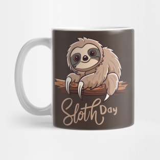 International Sloth Day – October Mug